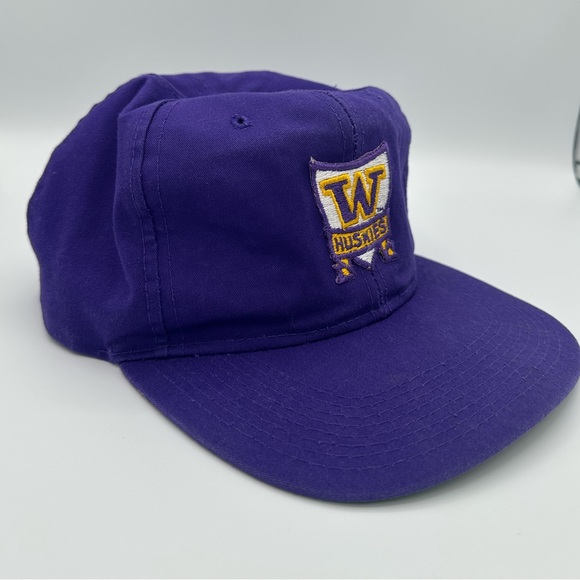 Vintage Washington Huskies Hat SnapBack New Era Pro Model - Picture 2 of 8